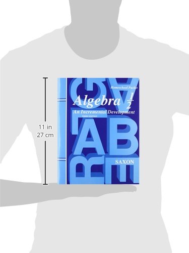 Algebra 1/2: An Incremental Development (Third Edition) (Homeschool Packet) - Tests and Answers - Image 3